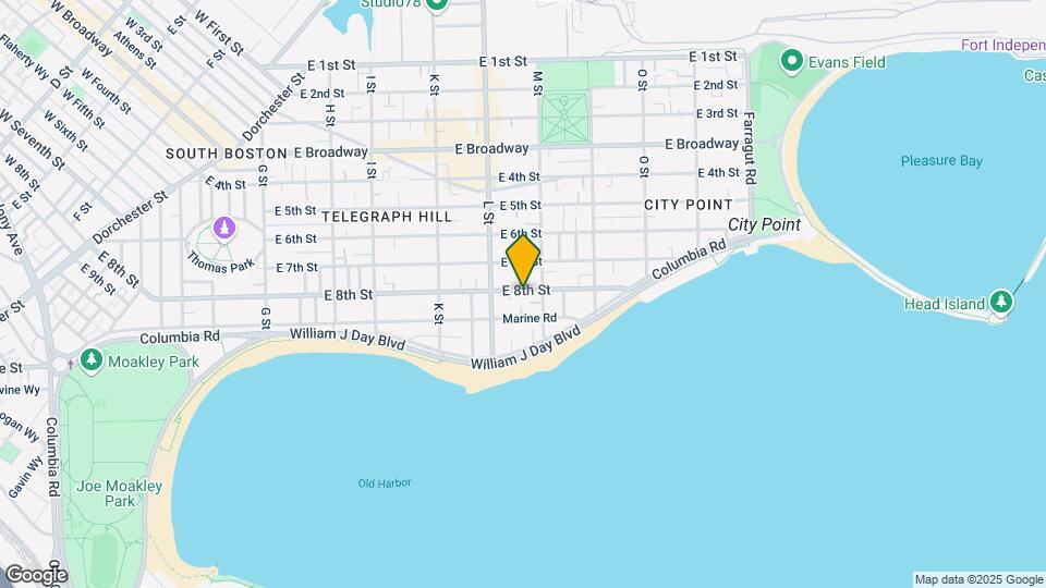 681 E 8th St, Unit 1 Map and Location Details