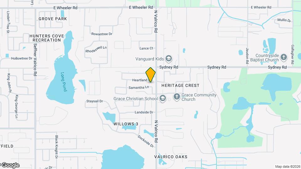 2030 Samantha Ln Mapa y Detalles de la Ubicación