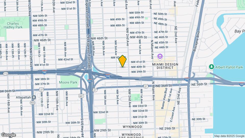 252 NW 40th St Map and Location Details