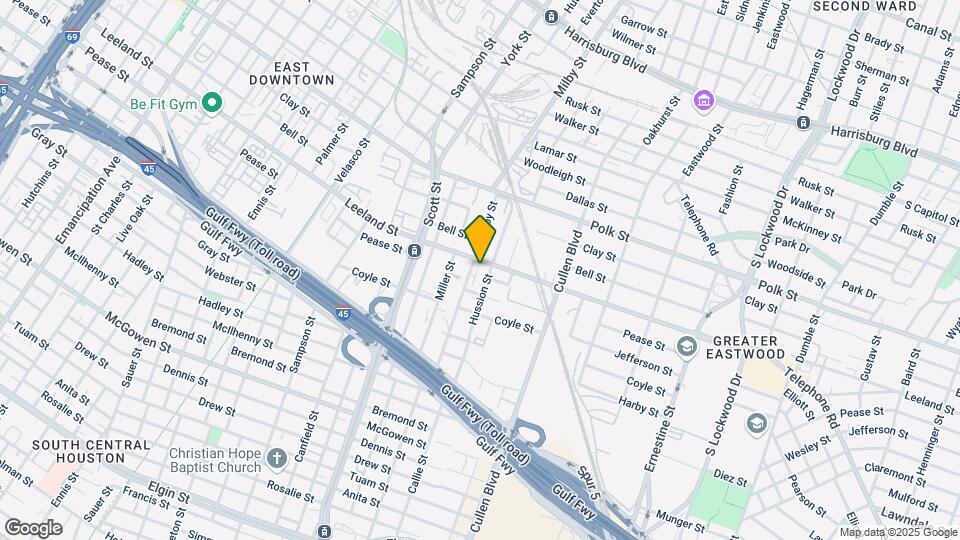 1607 Milby St Map and Location Details