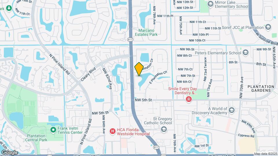 640 N University Dr Map and Location Details