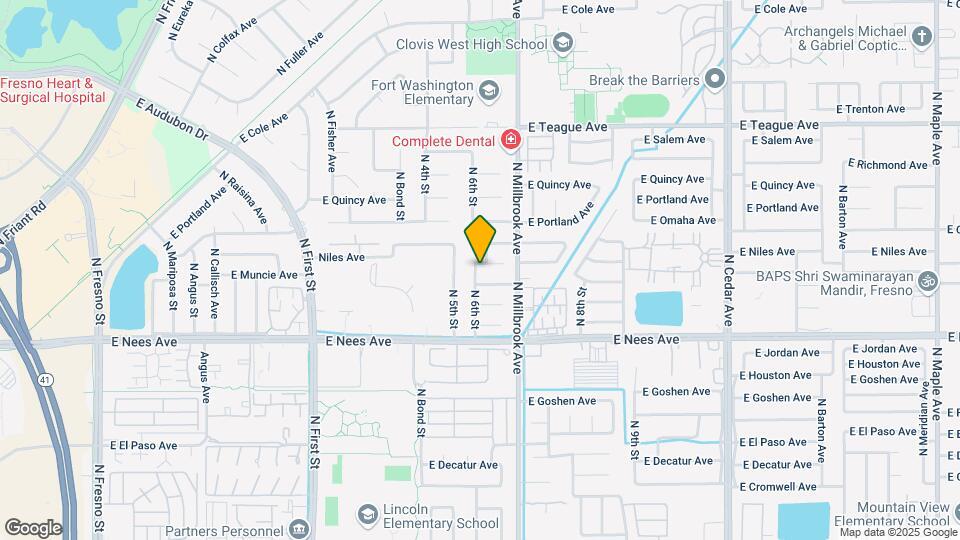 963 E Niles Ave Map and Location Details