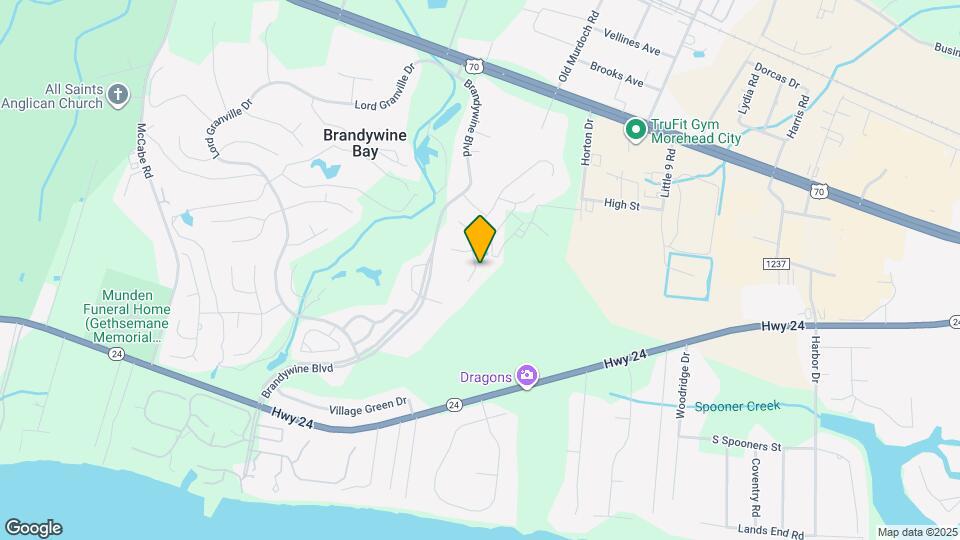 215 Carefree Ln Map and Location Details