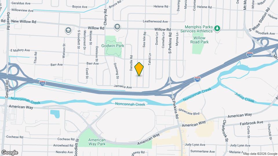 1904 Capri Rd Map and Location Details