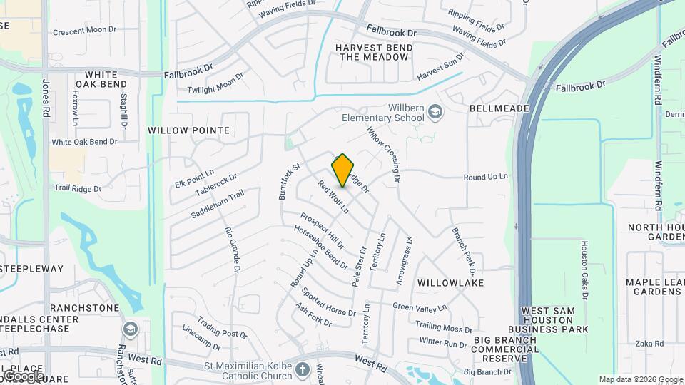 10115 Storm Meadow Dr Mapa y Detalles de la Ubicación