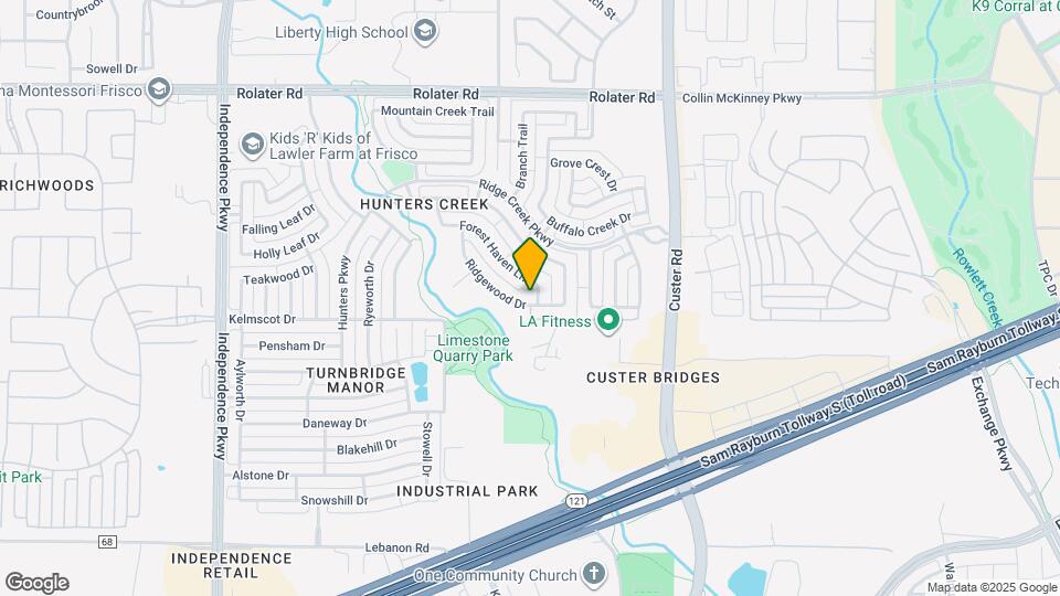 6341 Lorwood Dr Map and Location Details