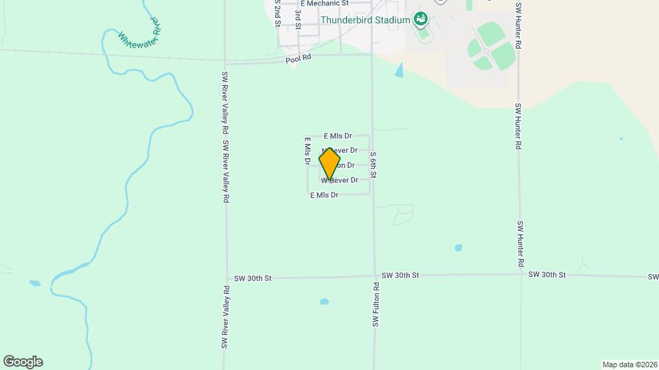 733 W Bever Dr Map and Location Details