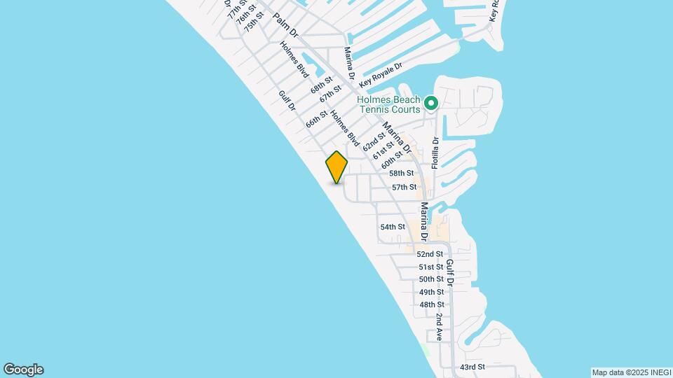 5620 Gulf Dr Map and Location Details