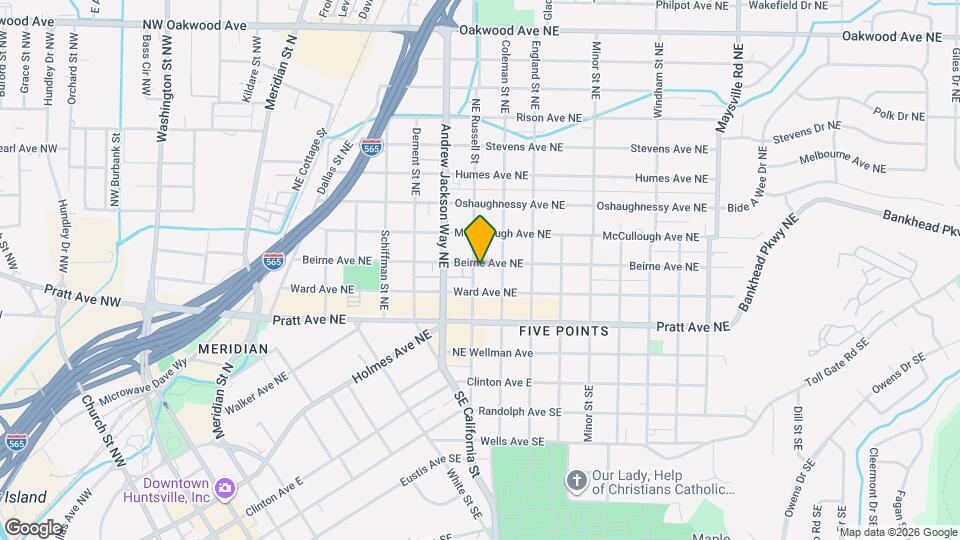 802 Beirne Ave NE Map and Location Details