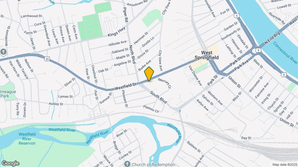 469 Westfield St Map and Location Details