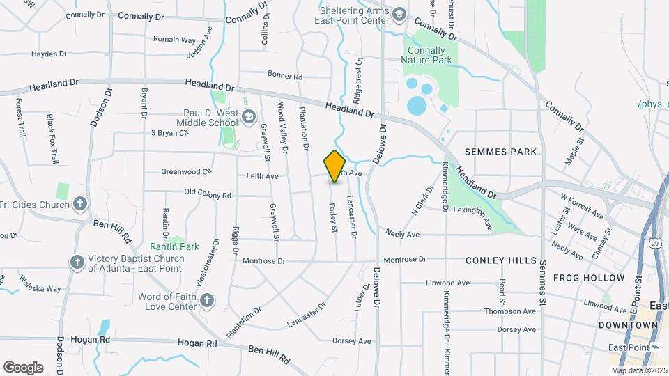 2562 Farley St Map and Location Details