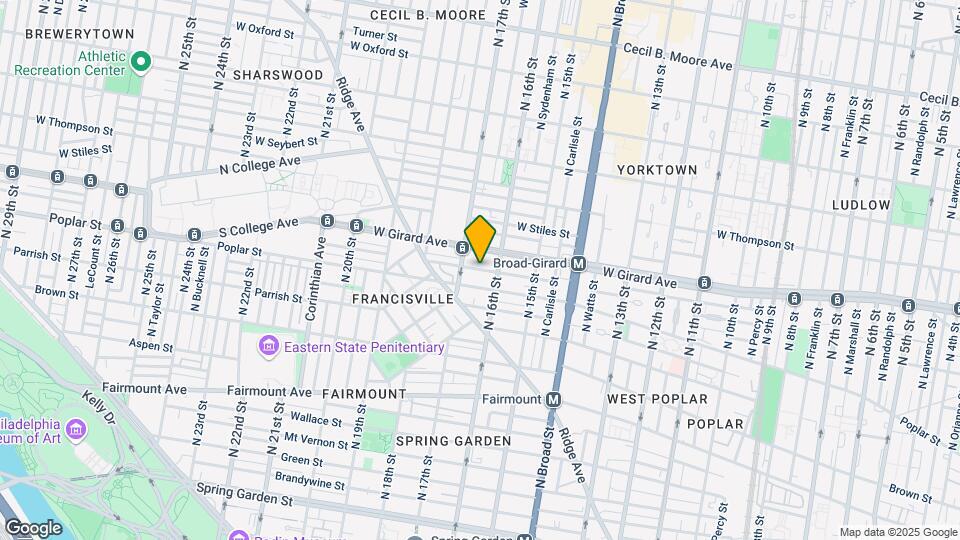 1612 Cambridge St, Unit UNIT 406 Map and Location Details