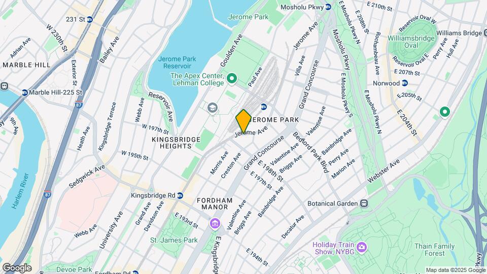 2876 Jerome Ave Mapa y Detalles de la Ubicación