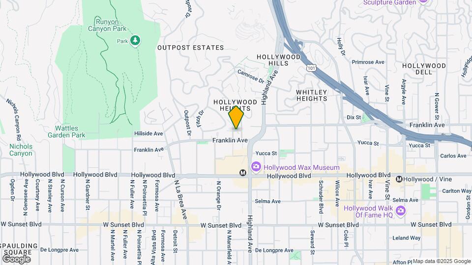 6864 Bonita Ter Map and Location Details
