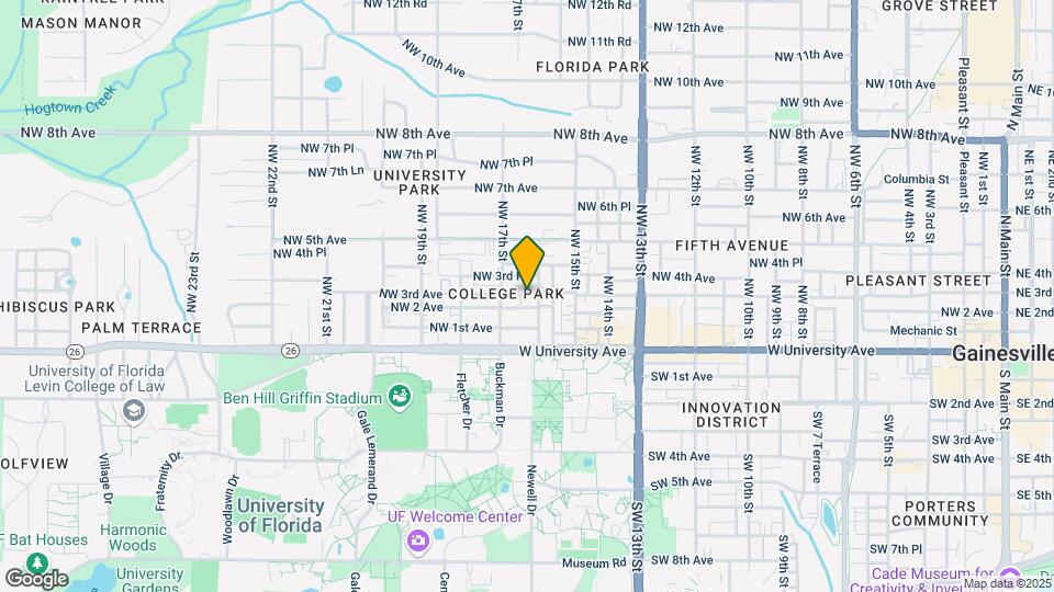 1615 NW 3rd Ave Mapa y Detalles de la Ubicación