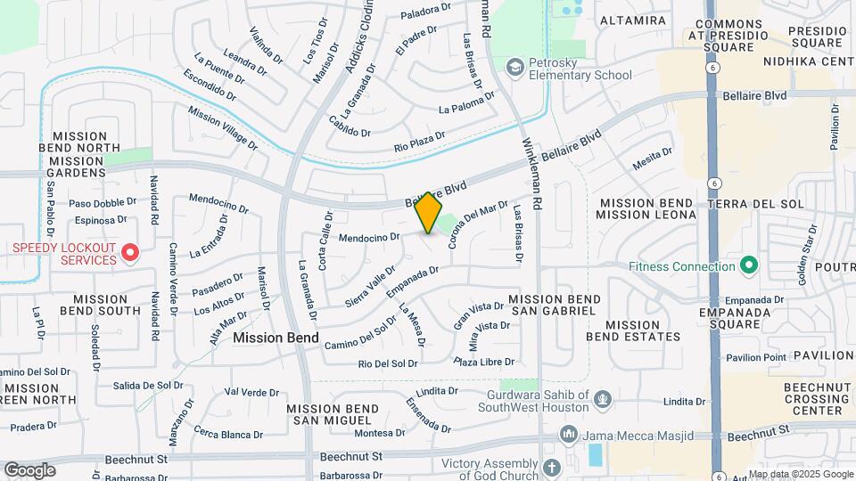7111 El Sereno Dr Map and Location Details