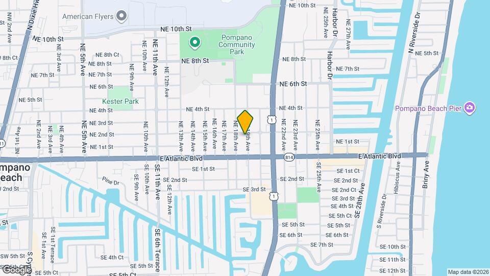 131 NE 19th Ave Map and Location Details