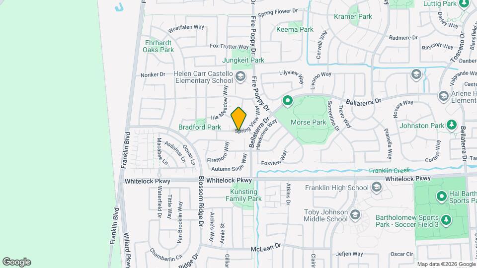 9952 Spring View Way Map and Location Details