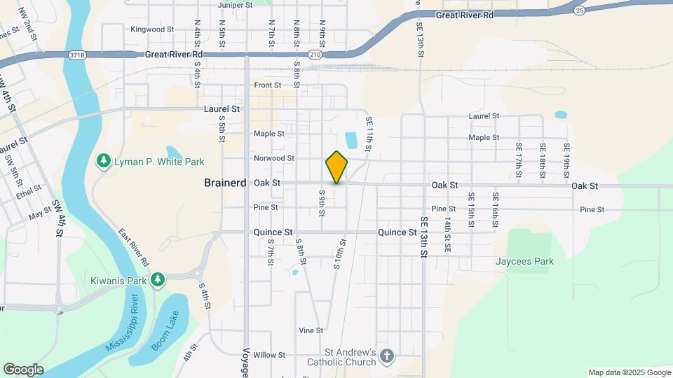 918 Oak St, Unit 3 Map and Location Details