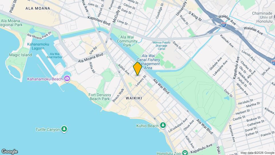 411 Kaiolu St Map and Location Details