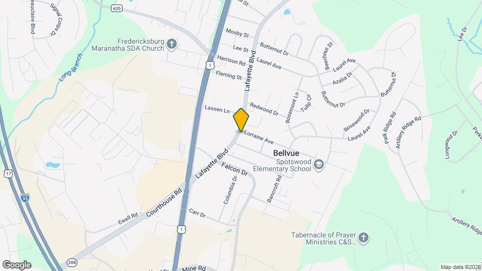 4403 Lafayette Blvd Map and Location Details