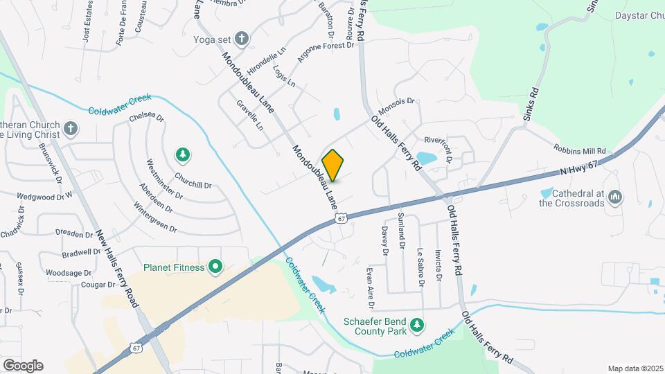 14290 Mondoubleau Lane Map and Location Details