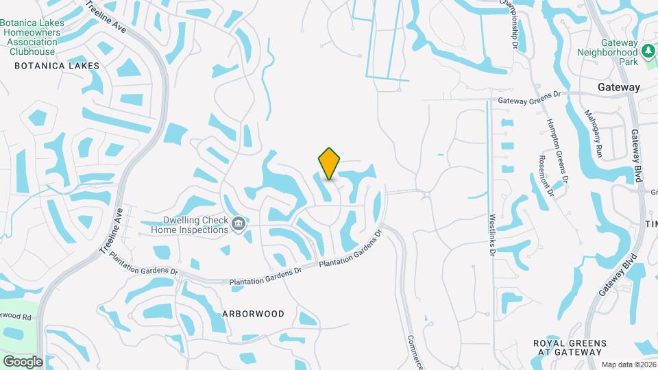 11932 Bourke Pl Map and Location Details