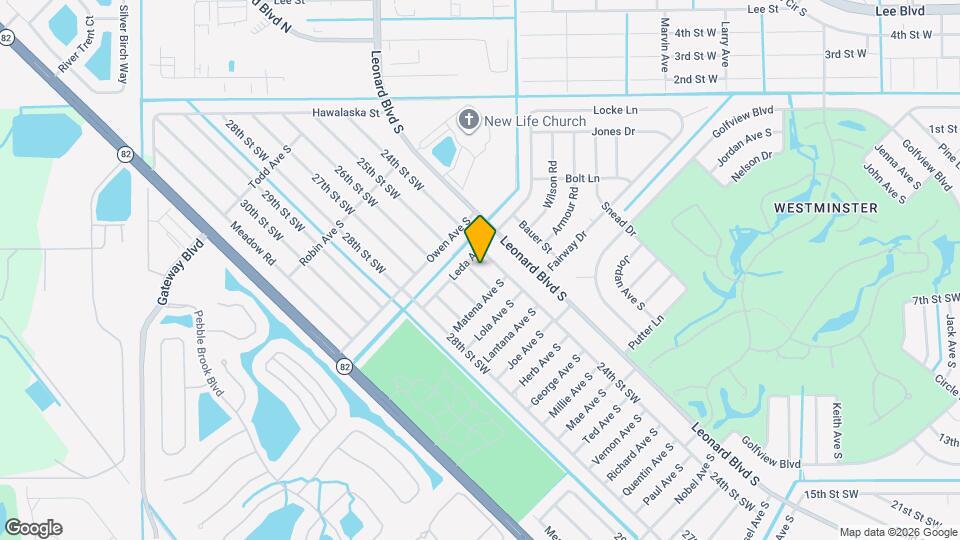 5022 25th St SW Map and Location Details