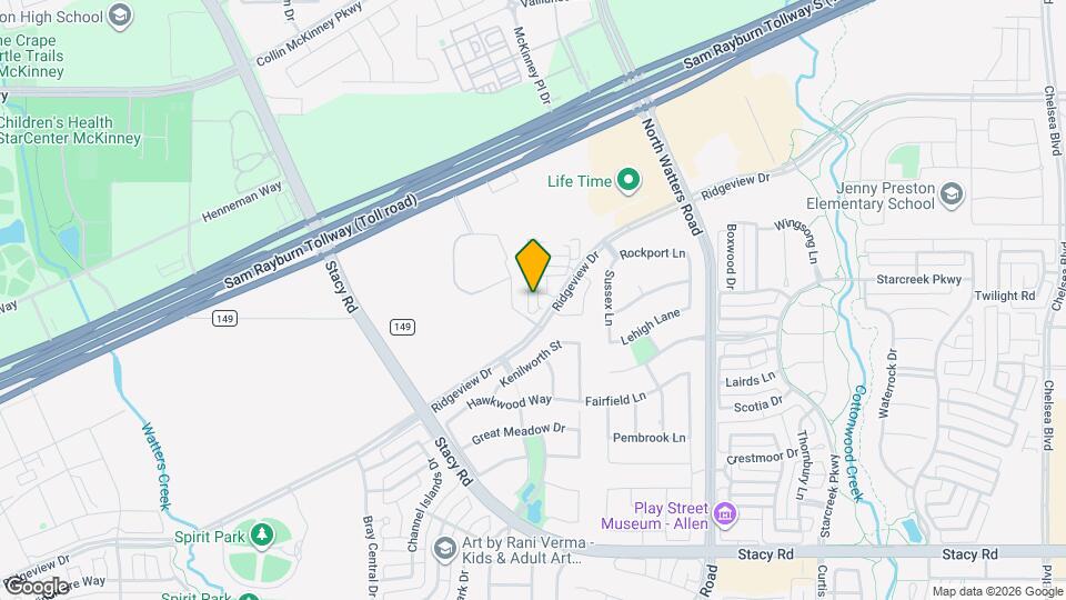 2215 Adena Spgs Dr Map and Location Details