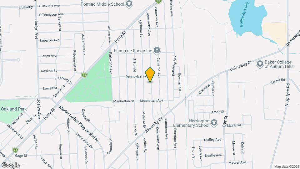 715 Kenilworth Ave Map and Location Details