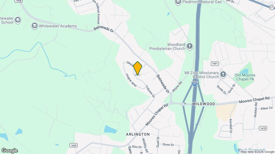 606 Tribune Dr Map and Location Details