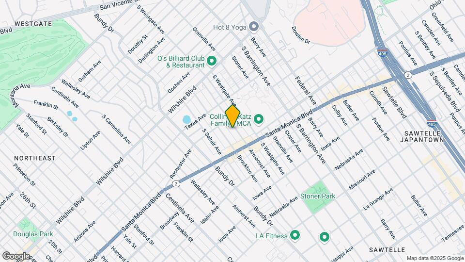 1431 Armacost Ave Map and Location Details