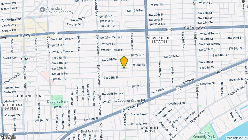 2975 SW 25th Ter Map and Location Details