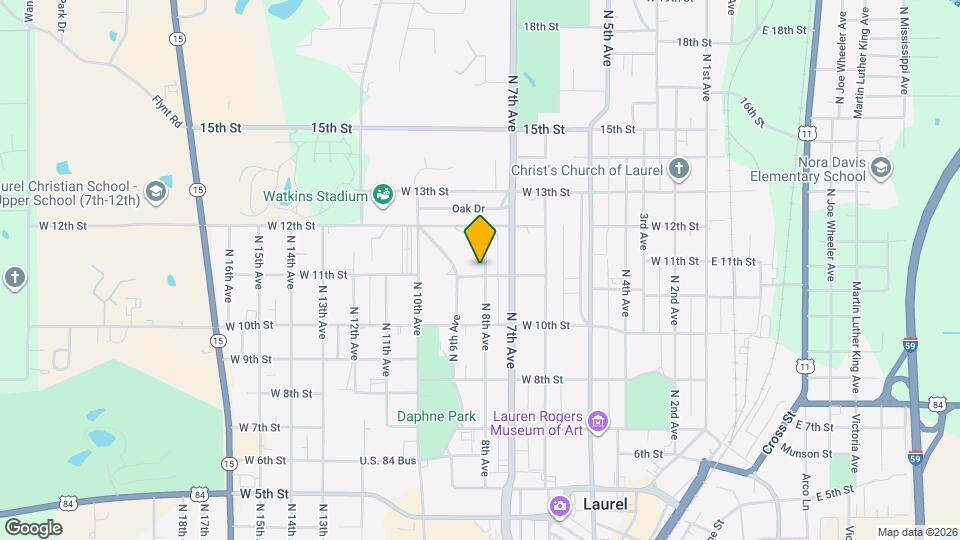 1104 N 8th Ave Mapa y Detalles de la Ubicación