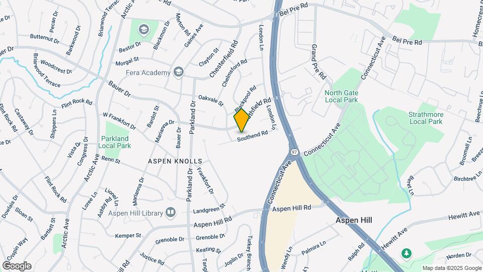 4107 Southend Rd Mapa y Detalles de la Ubicación