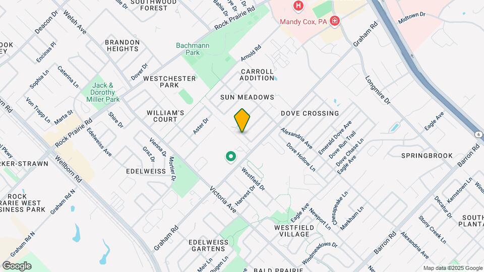 3618 Hollyhock St, Unit 3618 Map and Location Details