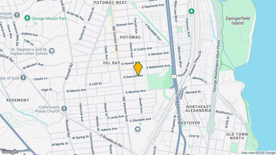 305 E Duncan Ave Mapa y Detalles de la Ubicación
