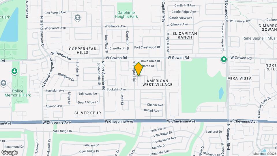 3480 Bankside Dr Map and Location Details