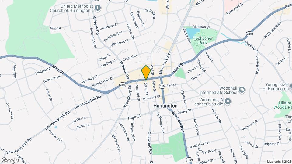 2-2A Green St Map and Location Details