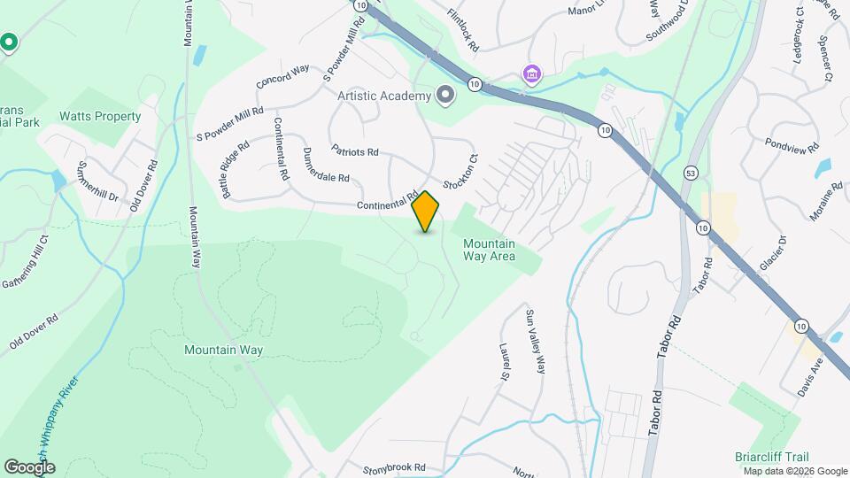 Powdermill Heights Map and Location Details