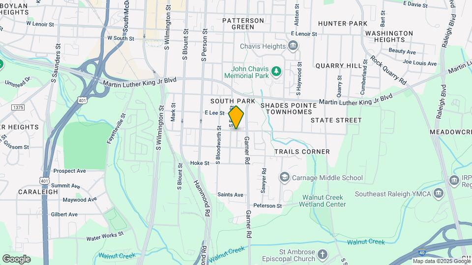 506 Bragg St Map and Location Details