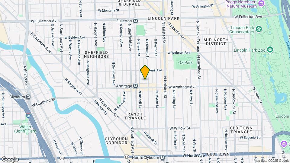 2020 N Fremont St, Unit 3 Map and Location Details