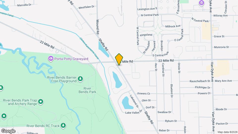 48770 Shelby Rd, Unit 8 Map and Location Details