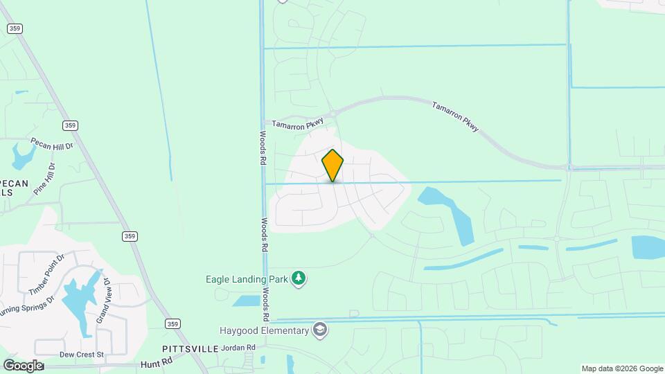 3838 Beltingham Bend Wy Map and Location Details