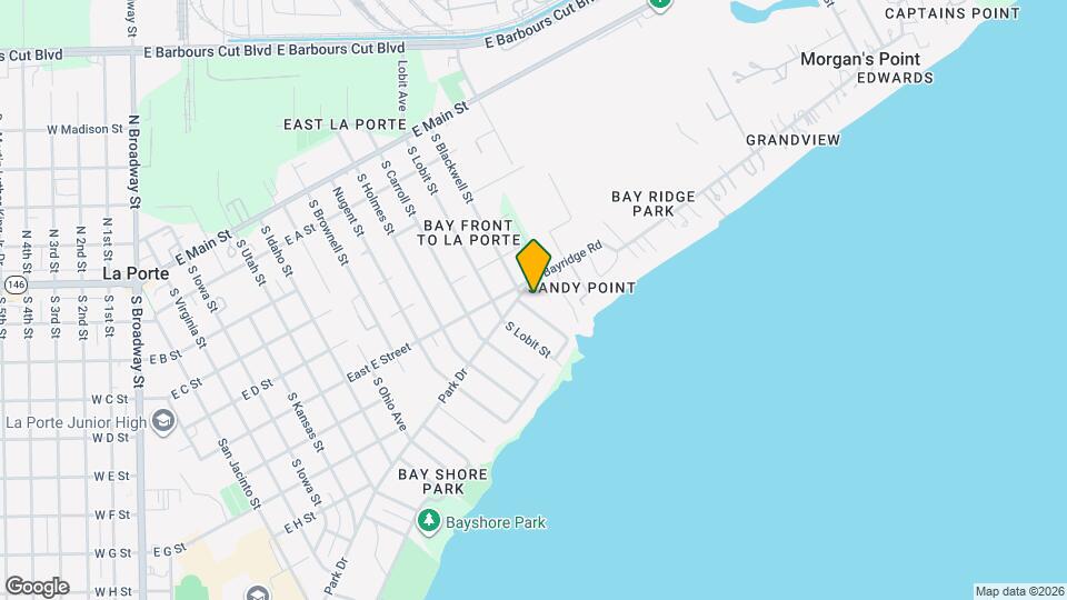 711 S Blackwell St Map and Location Details