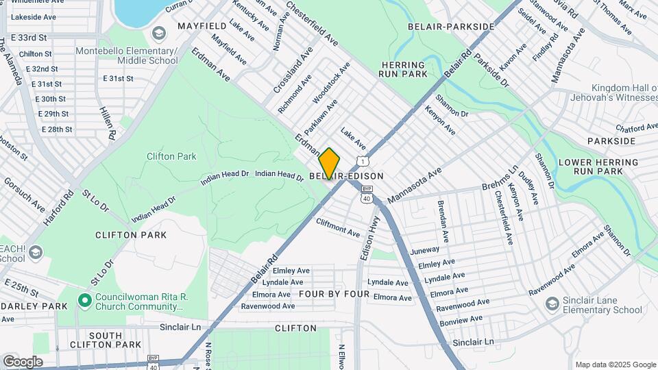 3026 Clifton Park Terrace Map and Location Details