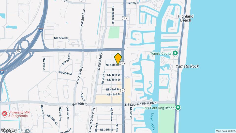 560 NE 48th St Map and Location Details