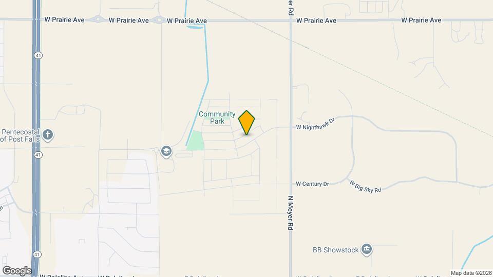 5347 E Hope Ave Map and Location Details