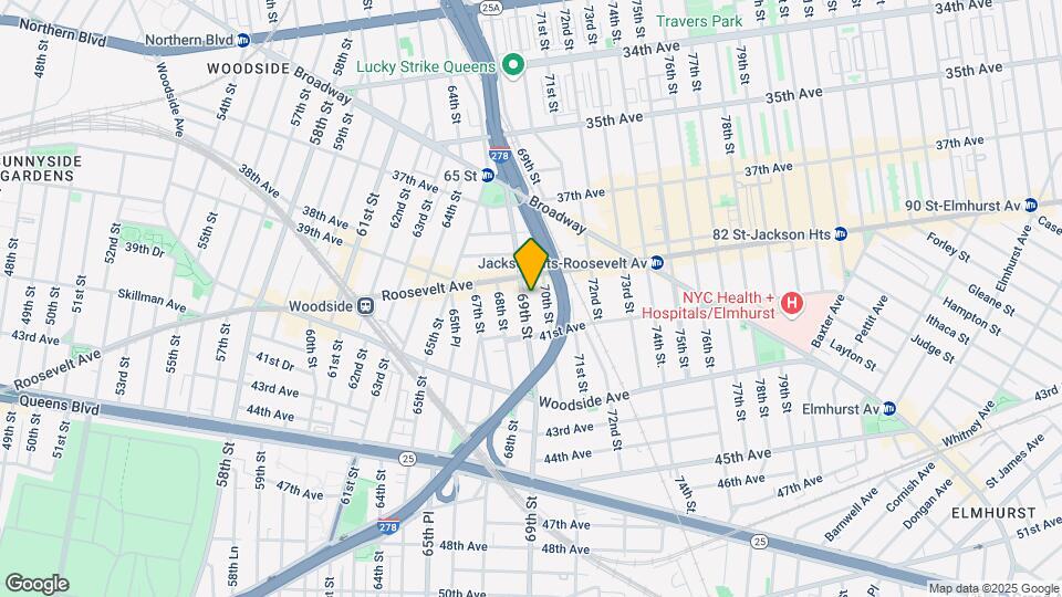 40-21 69th St Map and Location Details