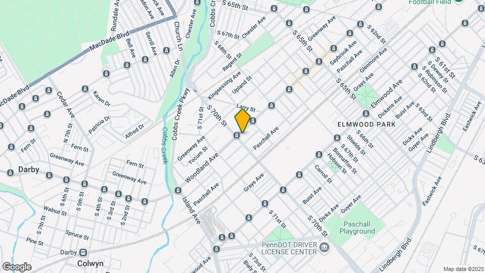6940 Woodland Ave Map and Location Details